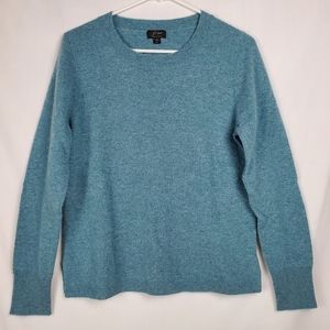 J. Crew 100% cashmere crew neck sweater